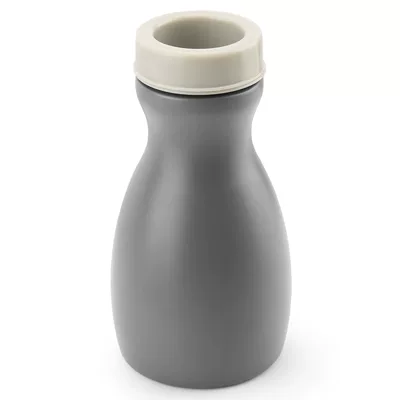 Cross-border silicone men's urinal, 30 On-board emergency urine bag - gray