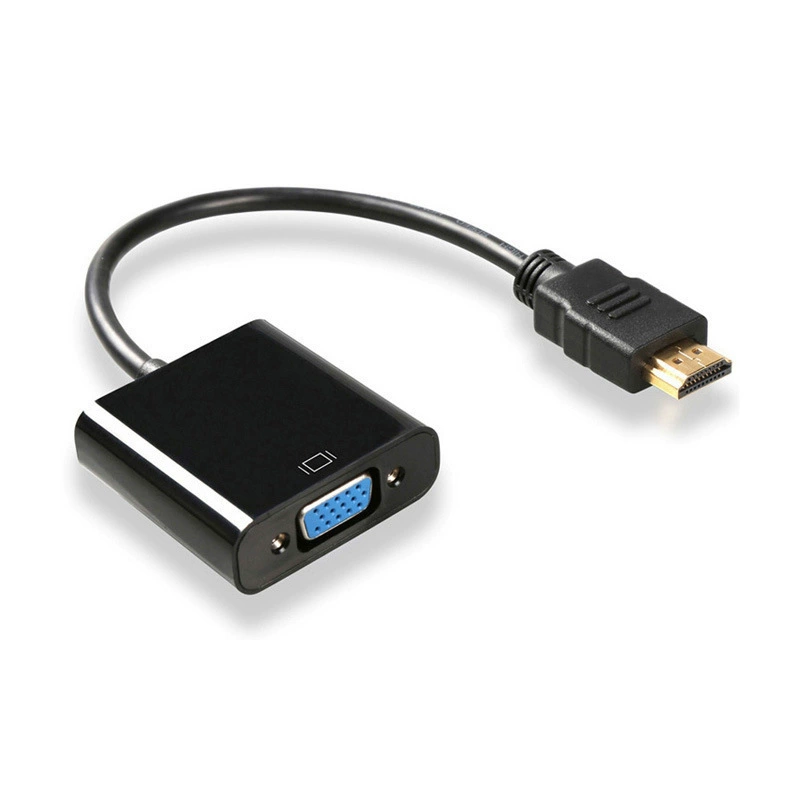 Граница через HDMI к VGA кабель с аудио, питание конвертер, кабель HDMI к VGA HD преобразование