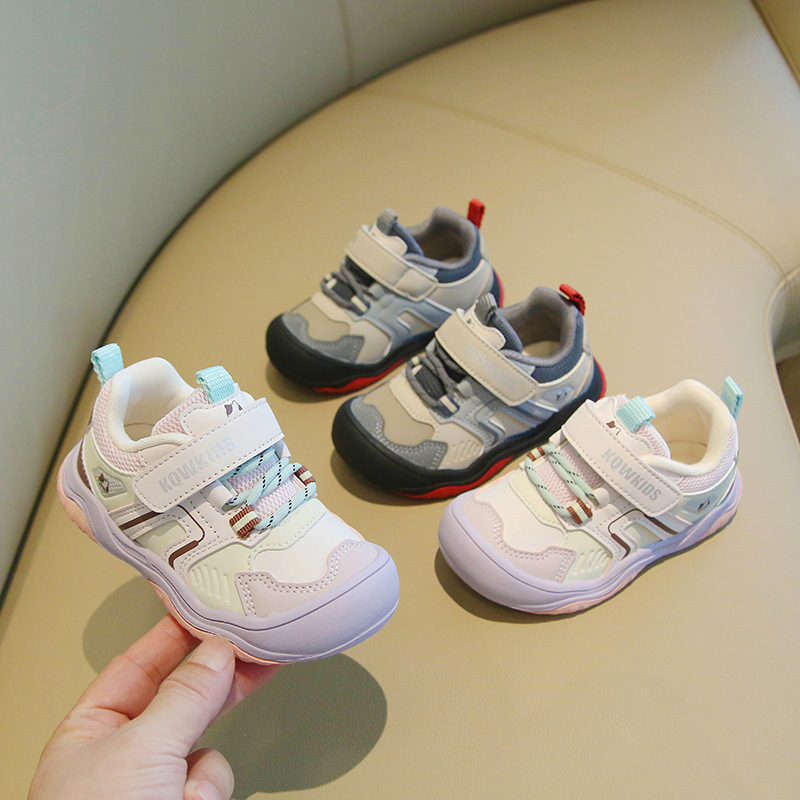 Children's leather sports shoes, new autumn models, girls' stability shoes, toddler key shoes, boys' soft-soled baby walking shoes Children's leather sports shoes, new autumn models, girls' stability shoes, toddler key shoes, boys' soft-soled baby walking shoes