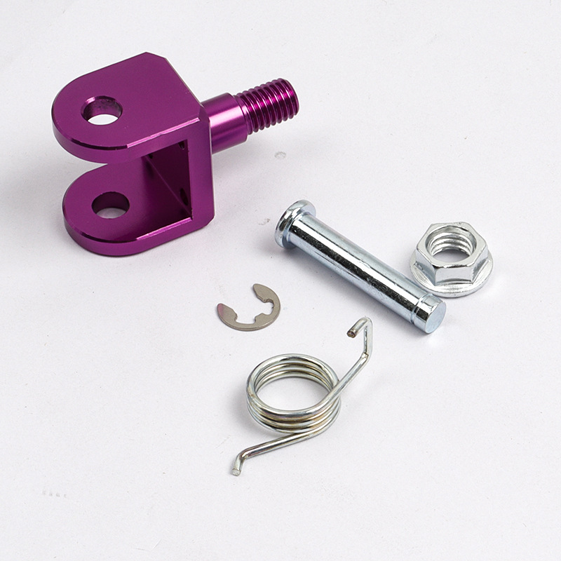 Modified parts suitable for Surron Light Bee and Tali include left and right footpeg brackets, footrest connecting brackets, and footrest forks