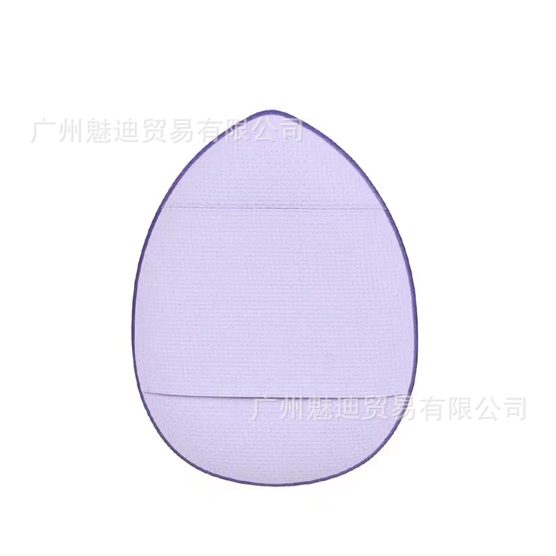 Popular puff Dedo de cuero al por mayor cojín de aire puff mojado y seco de doble uso maquillaje mini pulgar señaló gota de agua pequeño puff