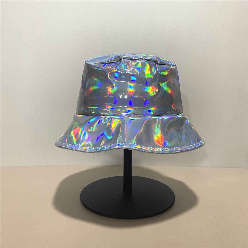 Cross-border fantasy reflective fisherman hat sun protection laser…