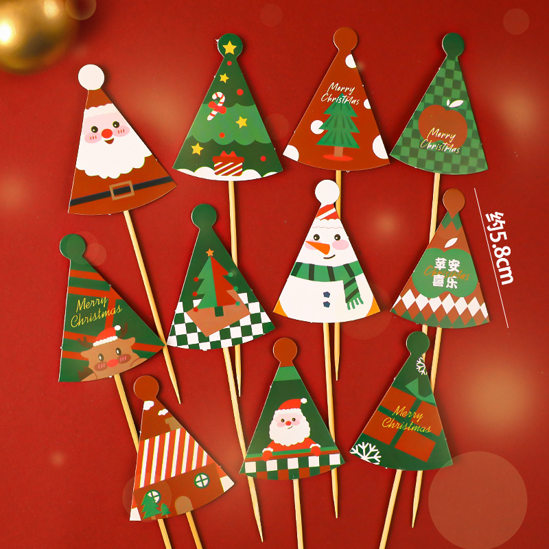 10 sets of Christmas hats