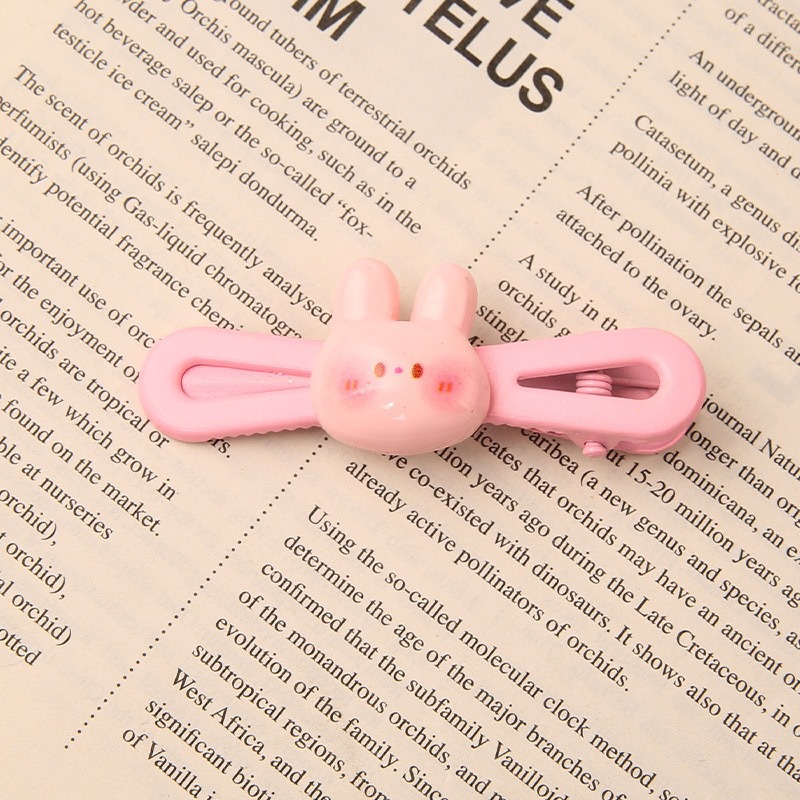 Primavera nueva historieta Sanrio oval metal horquilla linda chica dulce lado Bangs hairpin tocado