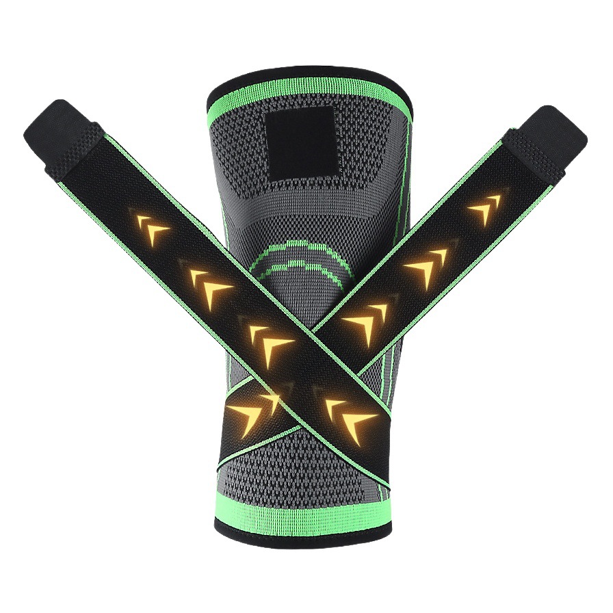 Rodillera de Compresión Deportiva Transpirable para Baloncesto, Ciclismo, Montañismo, Fitness y Running, Cómoda y Protectora