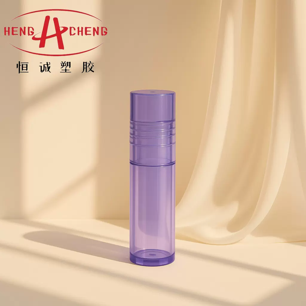 恒诚定制爆款透明多色圆形口红DIY唇膏口蜡管润唇膏唇釉管 包材