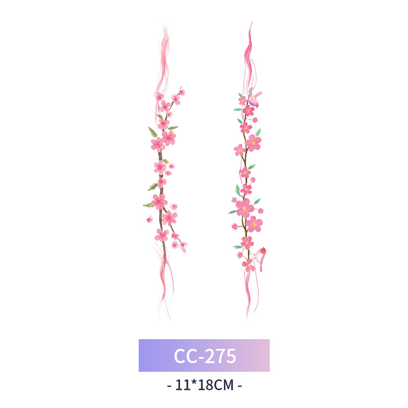 Transfronterizo en stock al por mayor de halloween colorido mariposa tatuaje pegatinas simulación sangrienta cicatriz pegatinas divertidas pegatinas impermeables