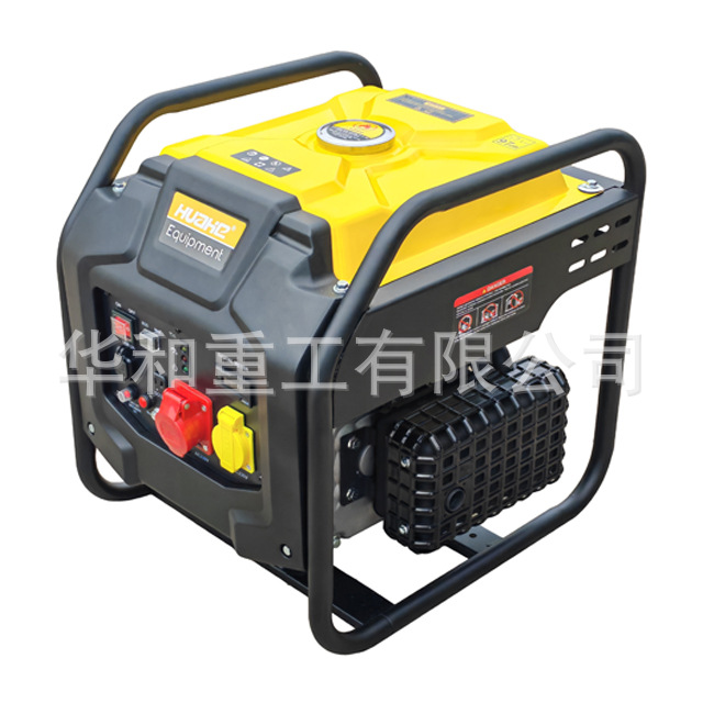 华和新款可定制开架式金刚款面板变频汽油发电机