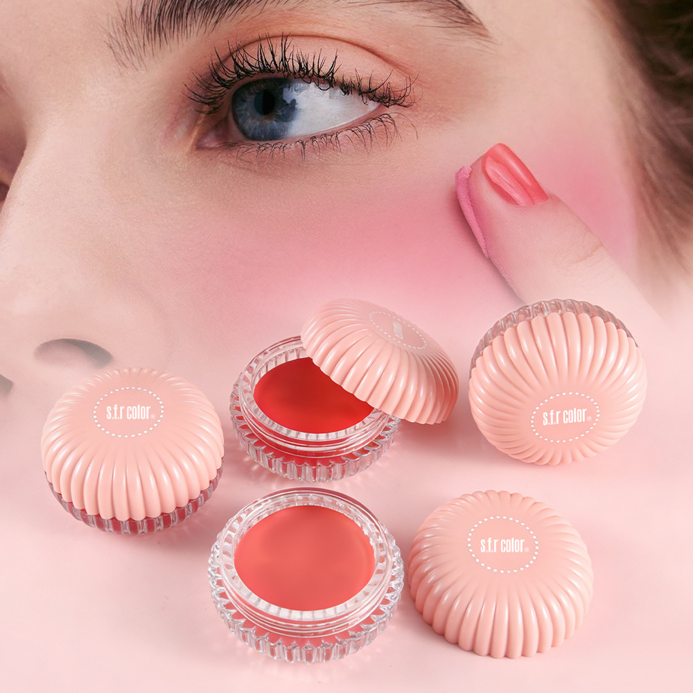 s.f.r color transfronterizo exclusivo maquillaje de color, vitalidad, color natural, lindos rosados, rosas rojas.