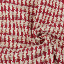 现货430G小香风粗纺编织毛呢面料 花束包装秋冬大衣时装女装布料