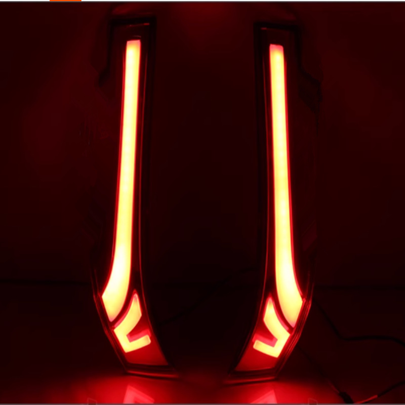 Utilizado para 14 - 20 tipos de lámparas de columna de Fitness, lámparas de barra trasera modificadas, nuevas lámparas de barra de protección LED Fitness GK5