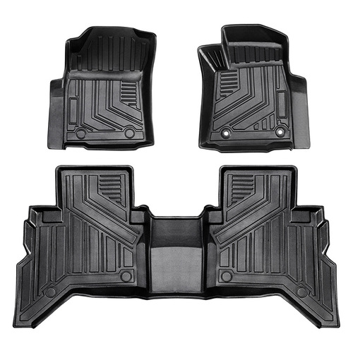 Suitable for Toyota Hilux HILUX left and right steering wheel car mat waterproof wear-resistant odorless TPE mat
