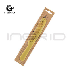 Cross-border soft plastic horn hair comb salon tools Oxford comb portable hair styling tools hairdressing cowhide comb