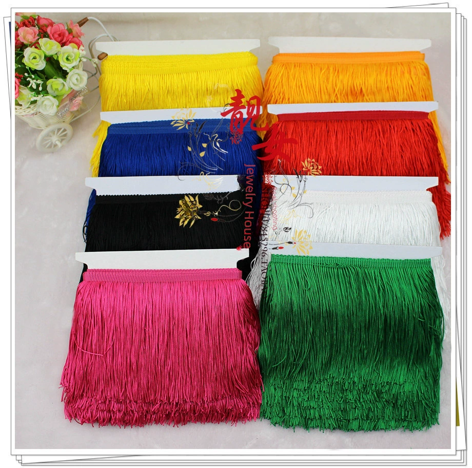 Stage new clothing auxiliary material cryptocartein dance streaming Su must have 15cm curtain lace