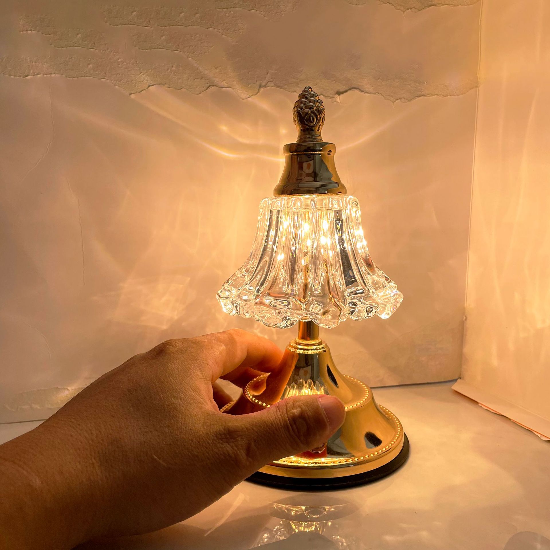 出口质水晶球玻璃透明小花瓶水养插花办公桌餐桌茶几装饰摆件