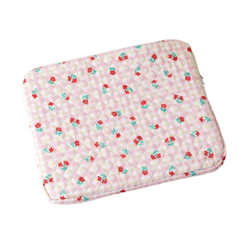 Cross-border classic love model iPad liner pack Apple laptop bag Floral cherry 11 inch 13 inch 15 inch