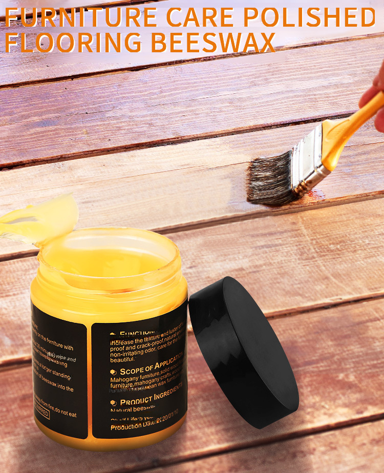 Wood Seasoning Beeswax - Tall Jar