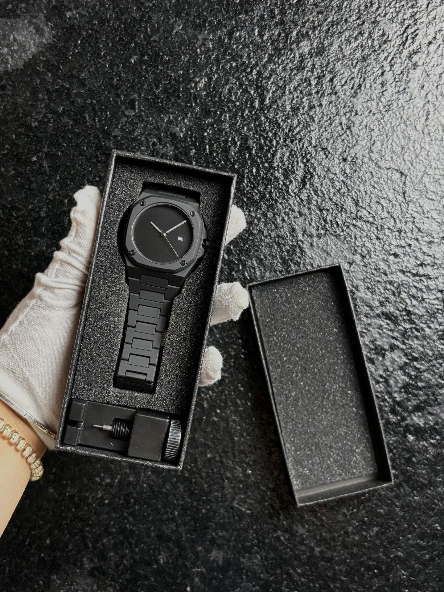 1165-12 domestic movement battery double snap button