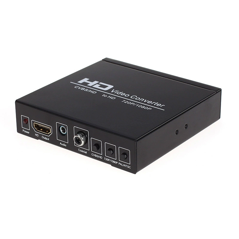 HD AV+HDMI в HDMI видеоконвертер CVBS RCA AV+HDMI в HDMI конвертер 1080P