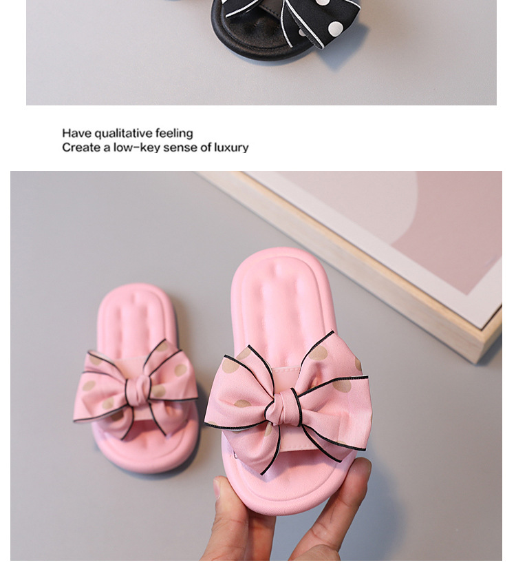 Kinder Hausschuhe Mädchen Neue Bogen Prinzessin Hause Schuhe Nette Weiche Sohlen Koreanischen Stil Sandalen und Hausschuhe Großhandel_voghion.com