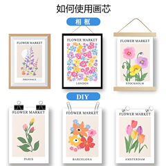 Modern Minimalist Living Room Background Wall Decor Painting Core, Exports