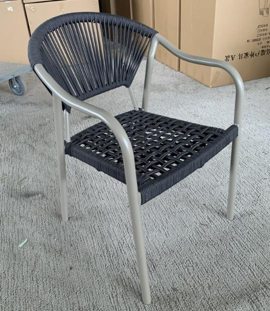 Mesa y silla al aire libre combinación patio ocio silla de caña comedor terraza silla al aire libre silla de cafeteria jardín silla de caña