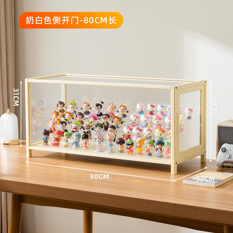 手作りディスプレイキャビネット模造ガラス透明防塵ディスプレイキャビネットレゴおもちゃアクリルディスプレイキャビネットスモークキャビネット化粧品|undefined