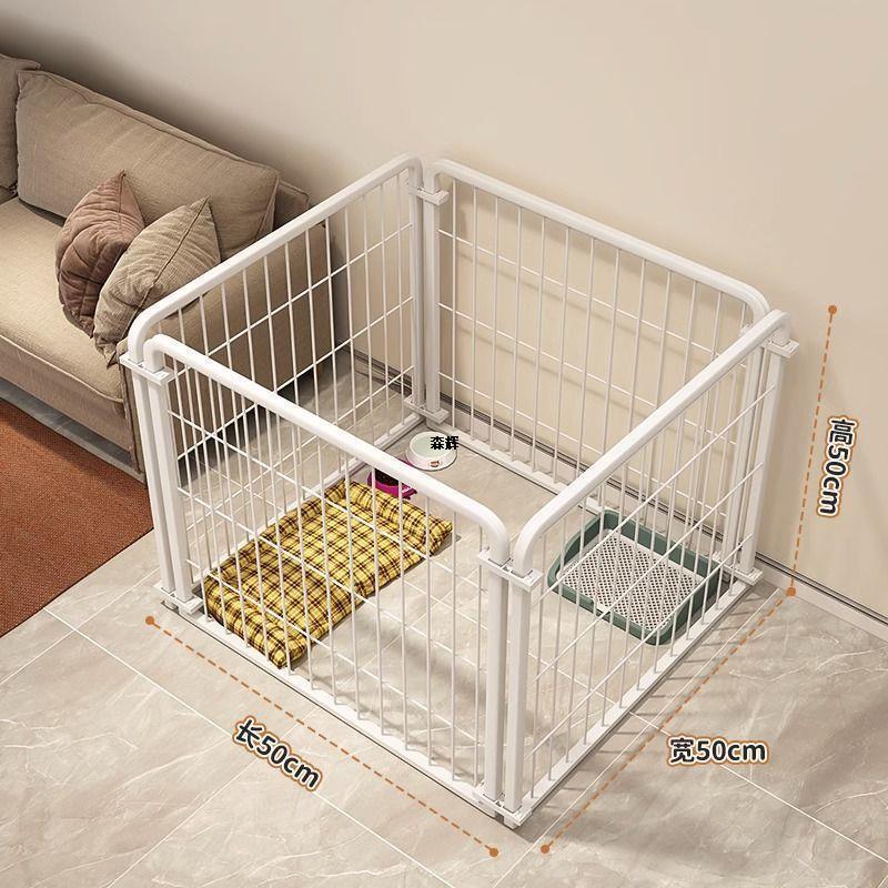 犬ケージ、犬フェンス、家庭用屋内中型および大型犬ケージ、ペットフェンス、隔離ドア付き自由組み合わせ|undefined