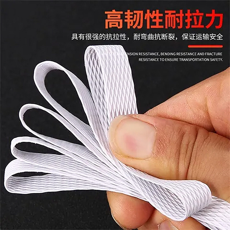 Fábrica al por mayor PP máquina cinturón de embalaje automático semiautomático logística cinturón de Embalaje manual transparente cinturón de plástico cinturón de embalaje