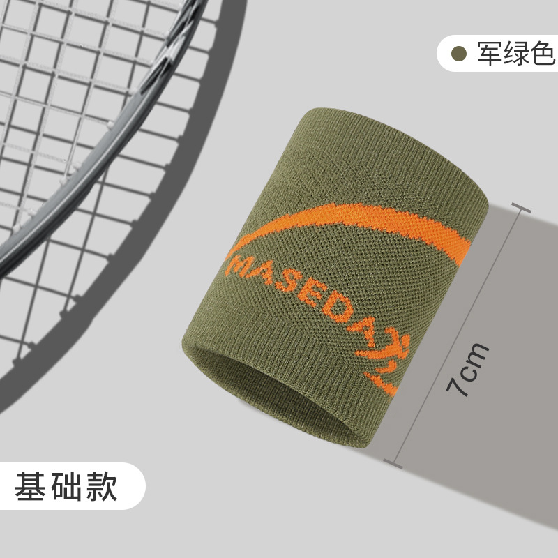 Deportes al aire libre fitness protector de muñeca ligero respirable protector de muñeca bádminton tenista presurizado respirable absorción de sudor protector de muñeca