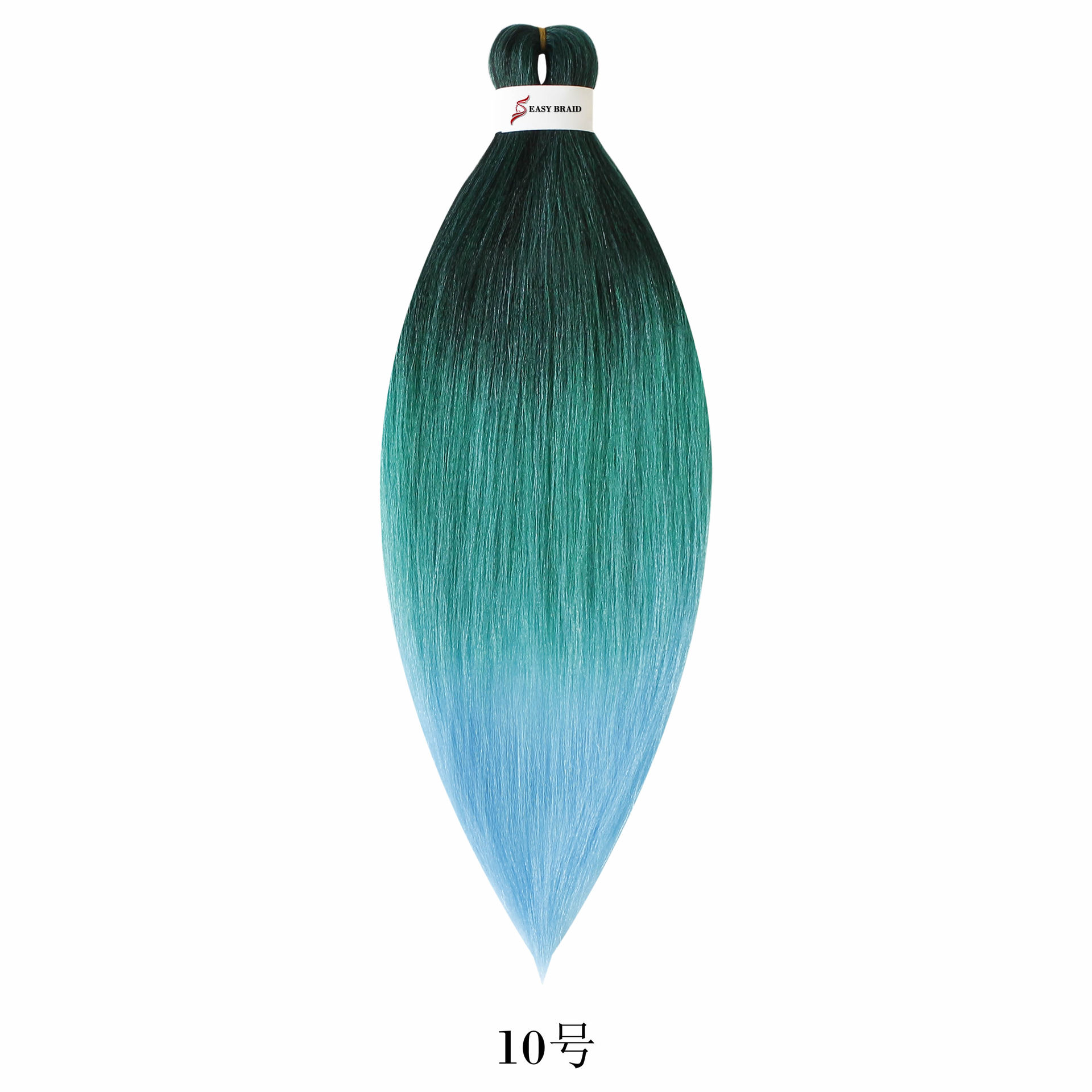 Peluca trenzada grande EZ de 26 pulgadas para mujer, peluca trenzada fácil de fibra sintética africana, suave y esponjosa, de seda de baja temperatura