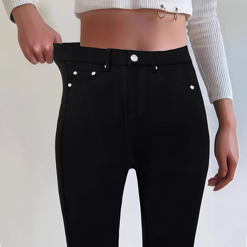 Cross-Border Low-Waist Stretch Jeans for Women, Spring and Summer New Style, Slim Fit, Long Women's Pants, Pencil Pants, Korean Style for Women