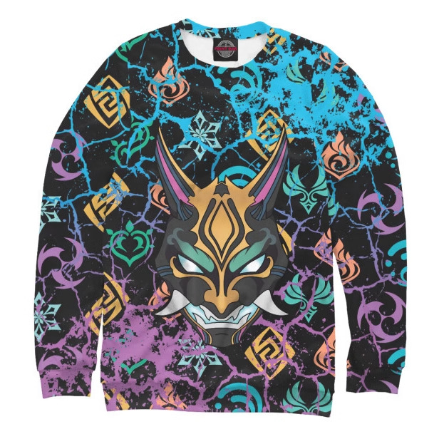 Suéter de cuello redondo suelto de manga larga del mismo estilo para hombres y mujeres 2024 Venta caliente rusa en stock de impresión digital 3D