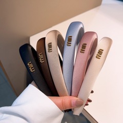 Original Japanese-Korean Style Proxy Version - Exquisite Ins Satin Sponge Hair Tie Simple and Versatile Hair Pin Headband Accessory