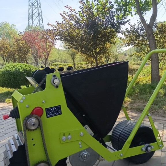 Small Hand-Held Garlic Planting Machine for Plain and Hilly Areas, with Adjustable Planting Depth for Neat Seedling Placement Small Hand-Held Garlic Planting Machine for Plain and Hilly Areas, with Adjustable Planting Depth for Neat Seedling Placement