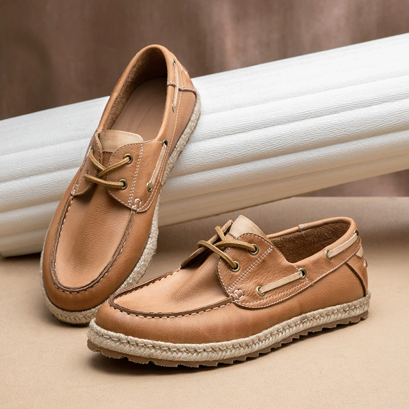 Британские ретро Lefu обувь мужские кожаные туфли повседневные кожаные туфли весной и летом