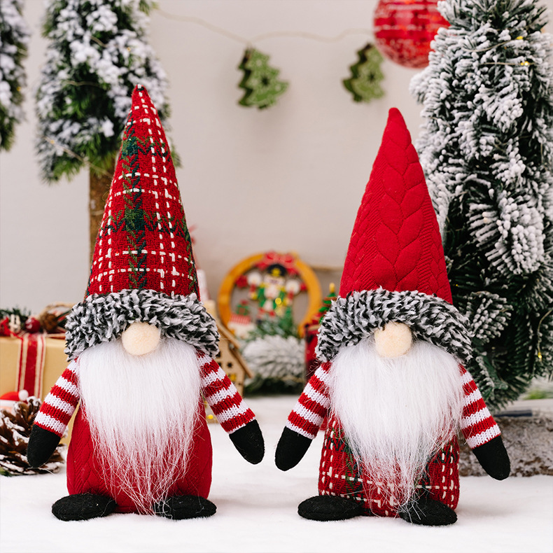 Christmas Classic Style Color Block Cloth Polyester Holiday Decorative Props display picture 1