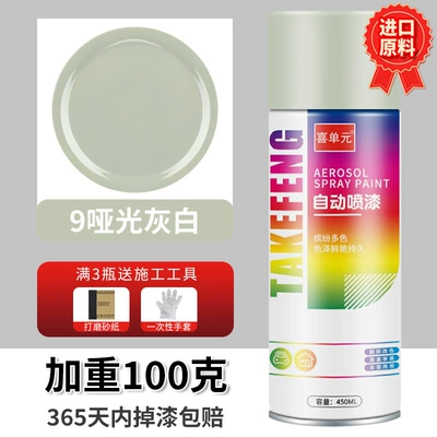 Avtomobil boyası — silver paint for automobiles - matte-gray-450ml-bottle-spray-paint