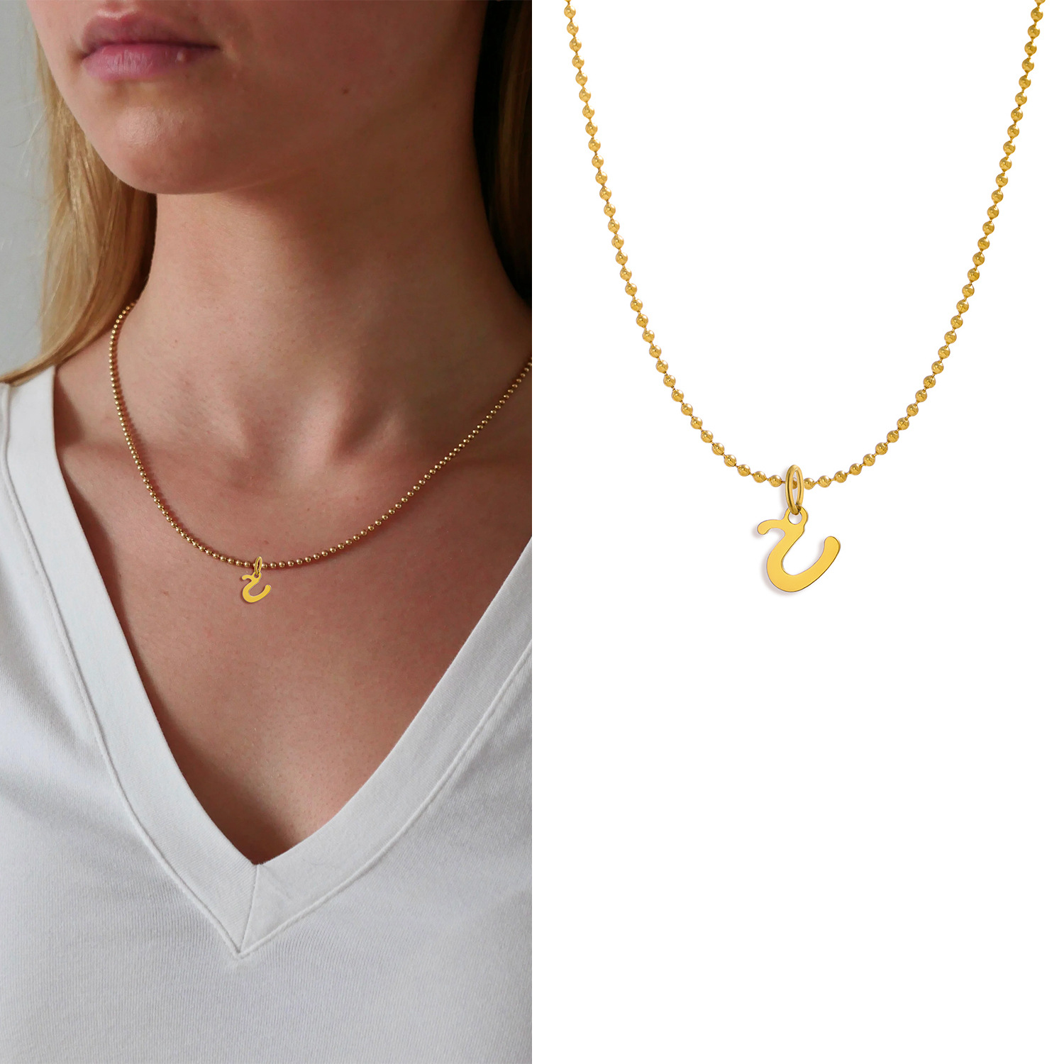 2g Weight Pendant, Chain Jewelry Making Type DIY Jewelry Accessories Classification 1 Piece Quantity 304 Stainless Steel Material Letter Pattern Plating Design Simple Style, Classic Style Style 1 Piece 304 Stainless Steel Letter Pendant Chain 2