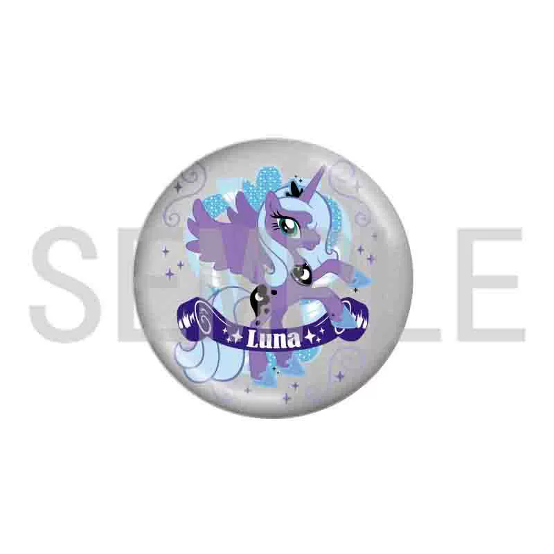 Старшая деталь Little Ma Bolly 75 Двойная вспышка Панель Значок Bad My Little Pony, Hyatt, Ziyue Yunbao Apple Jiaer