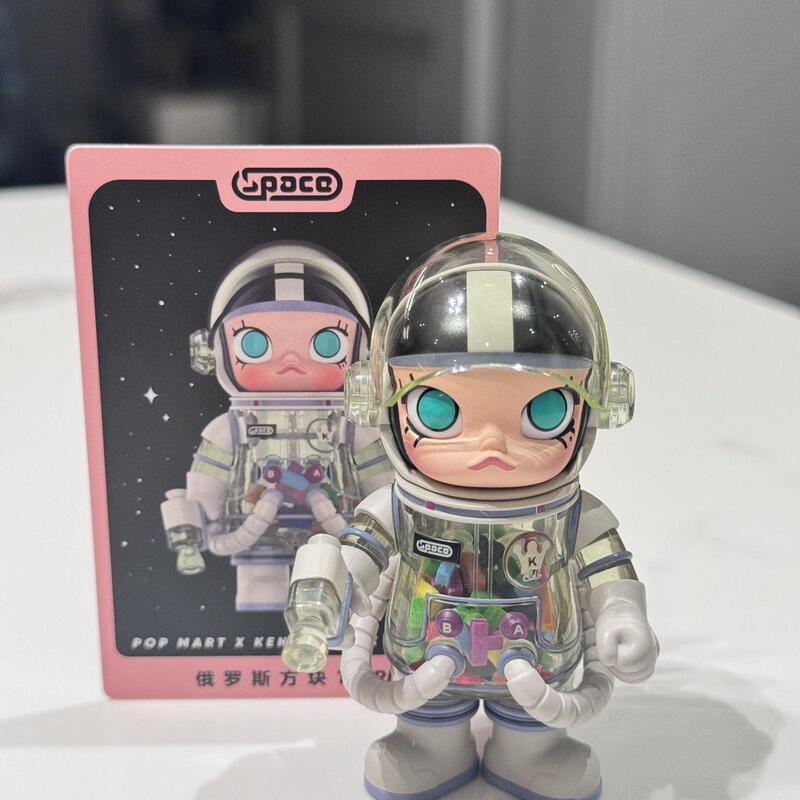 Molly100 第三世代 ジャスミン ブラインドボックス アニバーサリー 3 シリーズ 宇宙飛行士 フィギュア 車の装飾品 トレンディで見栄えの良い|undefined