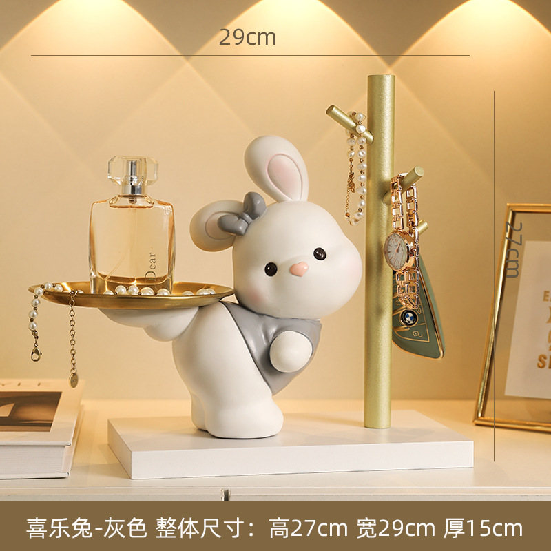 招き猫玄関キー収納装飾品ホームリビングルームトレイ装飾引っ越し新築祝いギフト|undefined