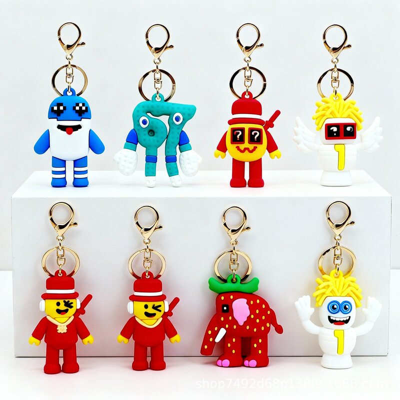 Cross-Border Steal a Brainrot Keychain Game Merchandise Brainrot Monster Pendant