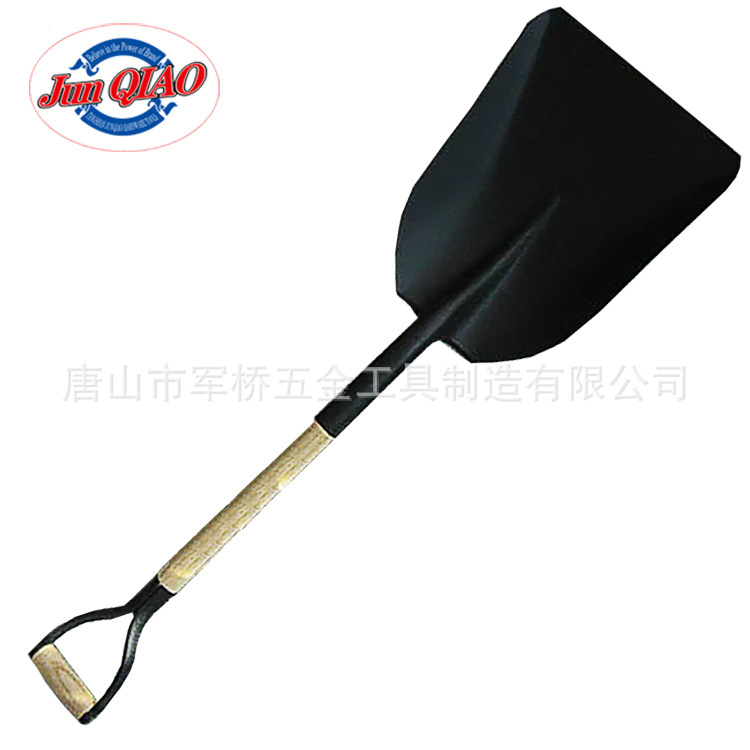 厂家直供大煤锹铁锹农用工具铲子木柄铲宽头大号铁铲钢锹锰钢煤锨