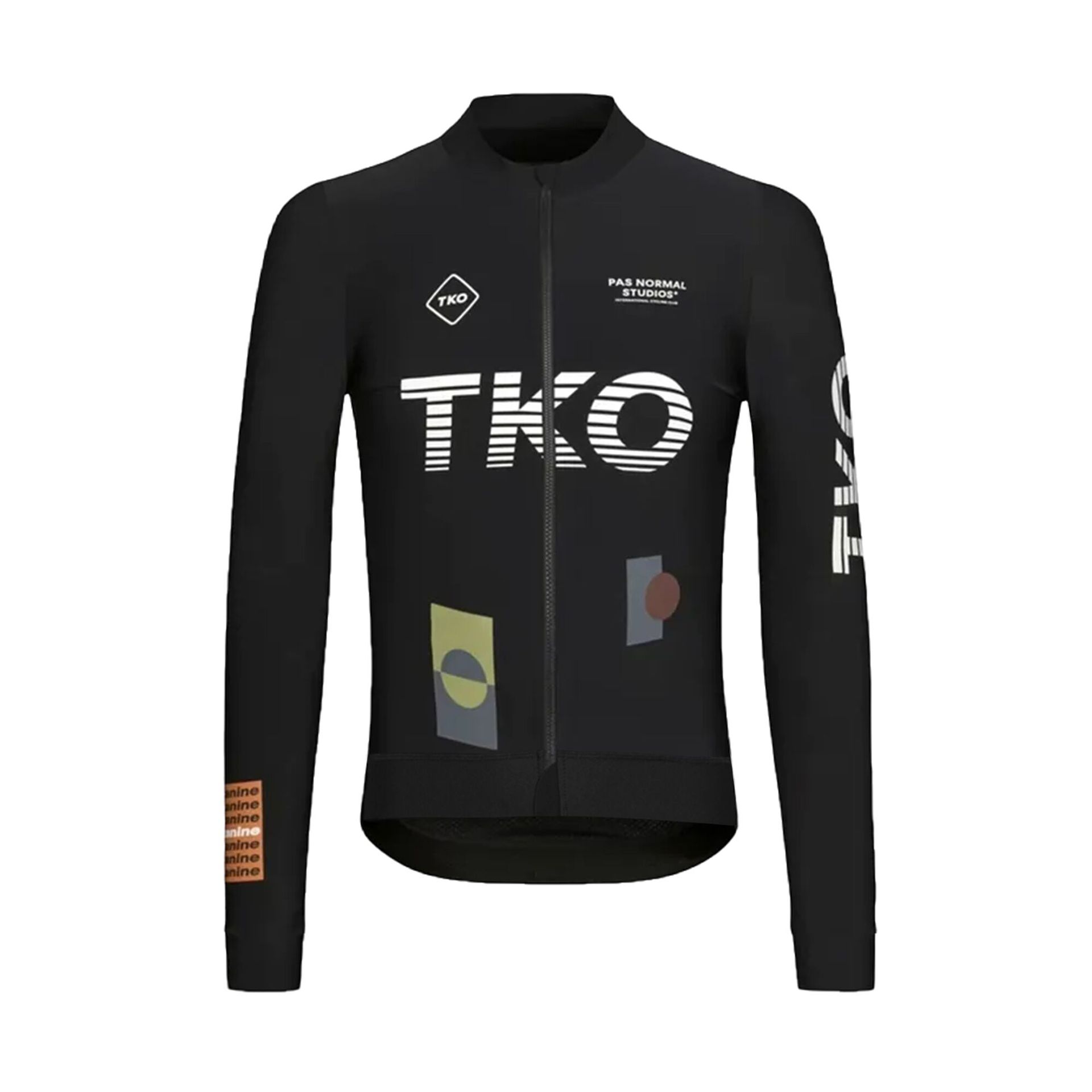Thin Long-Sleeved 166-Tko Men's and Women's Limited Edition Cycling Jersey Long-Sleeved Breathable Quick-Drying Cycling Jersey with 5cm Anti-Slip Straps