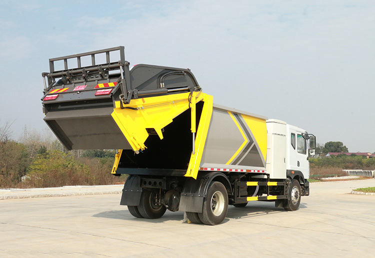 Dongfeng electric compactor garbage truck, National VI new energy compactor garbage truck, environmental sanitation garbage collection vehicle