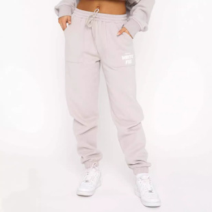 Spot Whitefox Original Size Cross-Border Popular Foam Printed Casual Sweatpants