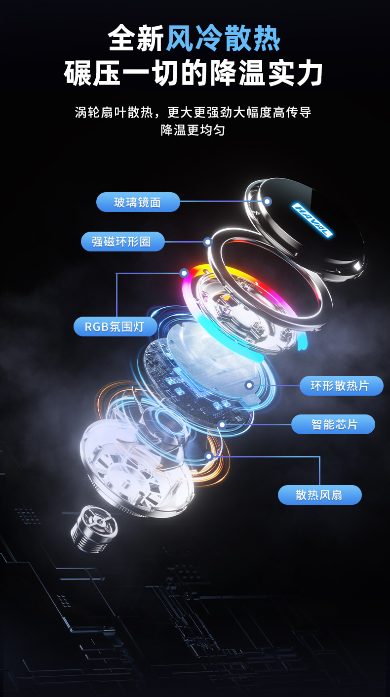 Suitable for Haval H2Sh4H5H6H7H9 Special Car Navigation Air-Cooled Magnetic Mobile Phone Holder