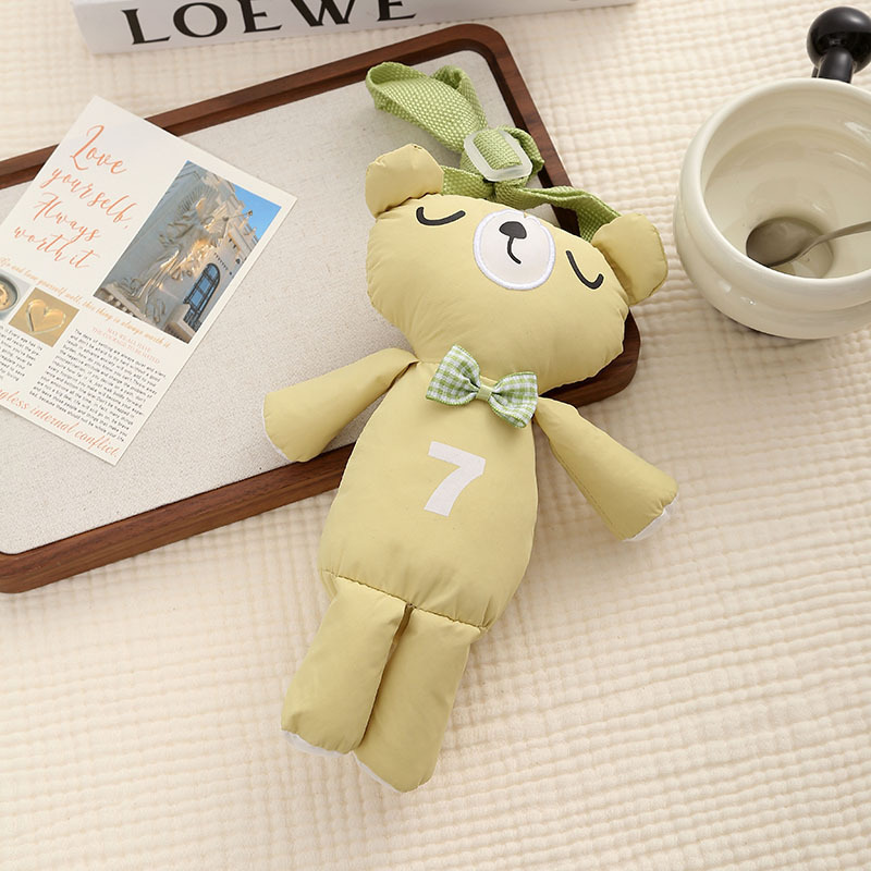 子供の春と夏のスーツアクセサリー立体綿充填パールチェーンジュエリー刺繍クラフトクロスボディ人形 diy ペンダント|undefined