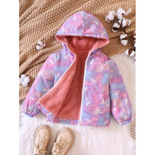 V 71973 Cartoon plush girls' jacket ��ͨë��Ůͯ�п˿羳